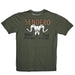 Army Green Big Horn Tee Shirt