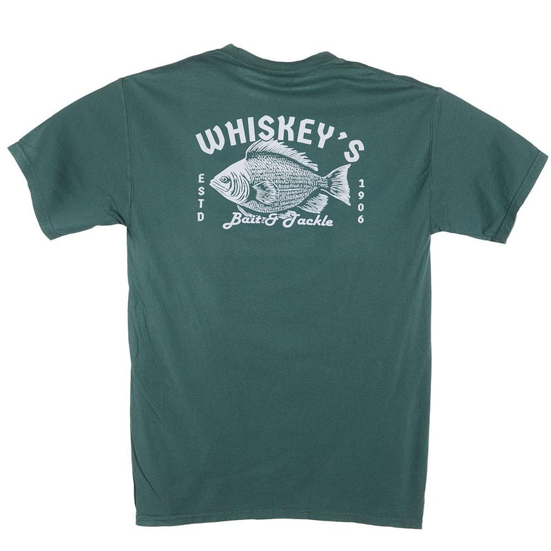 Men's Green Bait & Tackle Tee Shirt