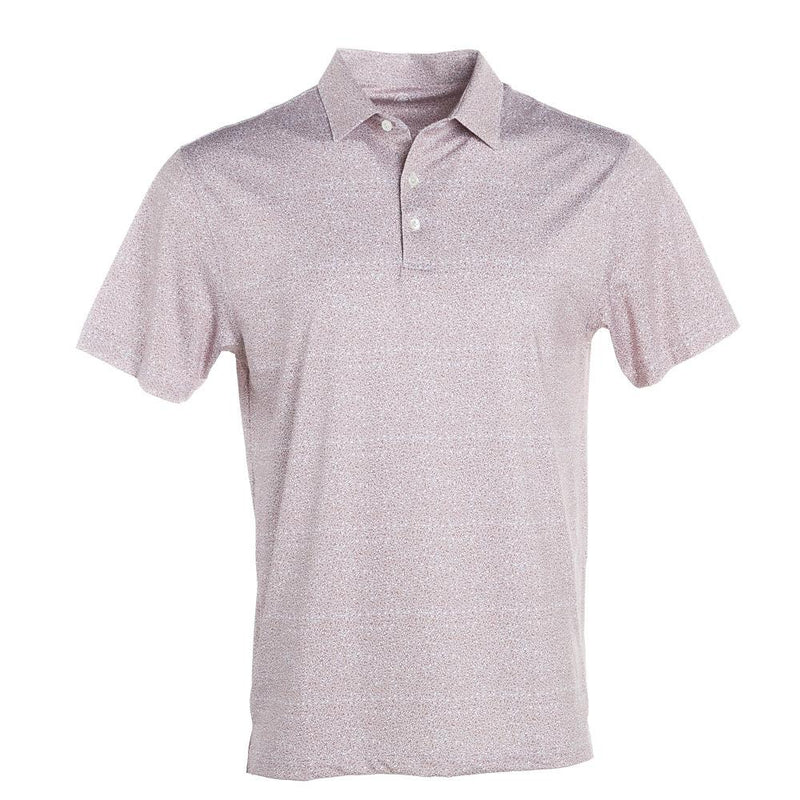 Men's Burnt Cowboy Hat Print Polo