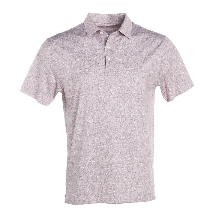 Men's Burnt Cowboy Hat Print Polo