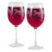 Galloping Horses 12oz White Wine Glass
