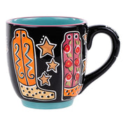 Boots and Stars 16 oz. Ceramic Mug