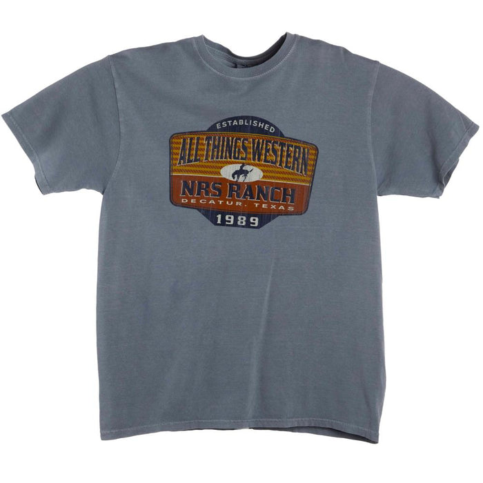 All Things Western Steel Grey Tee Shirt