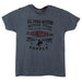 All Things Western Bucking Horse Grey Tee Shirt