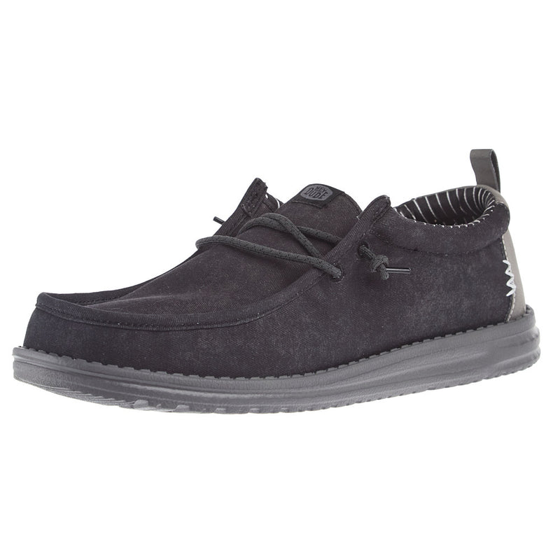 Men's Wally Vintage Classic Black Oyster Casual