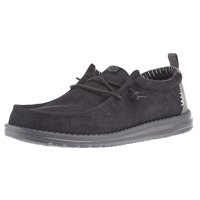 Men's Wally Vintage Classic Black Oyster Casual