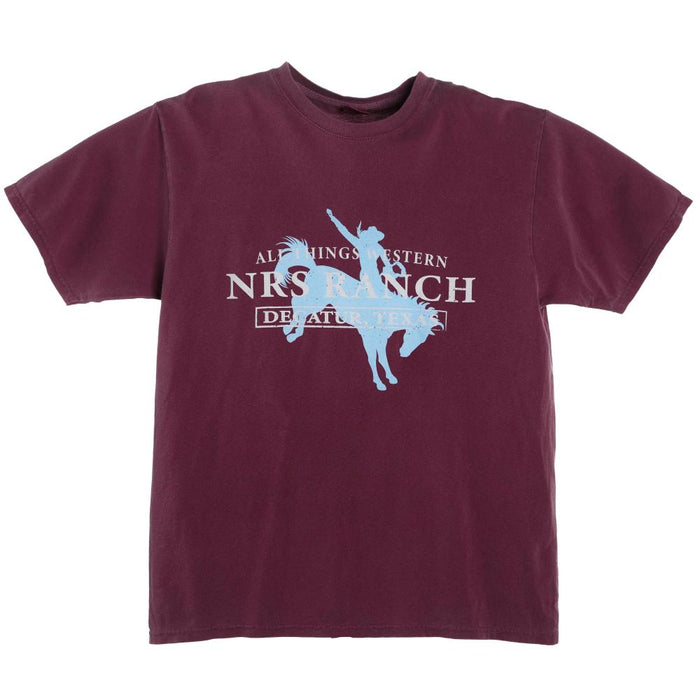 Maroon All Things Western Tee Shirt