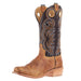 Men's Riley Tan Shrunken Shoulder Vamp 13in Chocolate Cowhide Top Boot