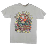 Floral Butterfly Cement Tee Shirt