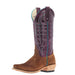 Women's Snuff Waxy Commander Vamp 13In Purple Nashville Top Boot