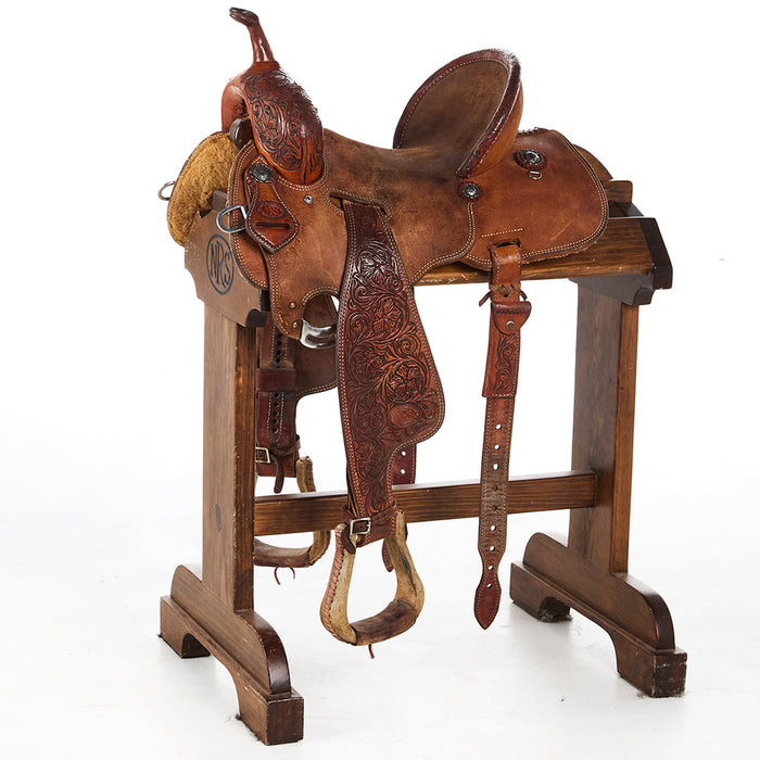 Used 14in Partial Tooled Barrel Saddle