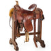 Used 15in 1/2 Breed Floral Ranch Roper