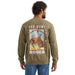 Men's Burnt Olive Yee Haw Pullover
