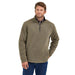 Men's George Strait Olive 1/4 Zip Pullover