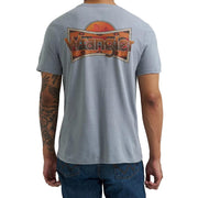 Men's Monument Grey Back Graphic Tee Shirt