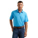 Men's Blue Performance Polo
