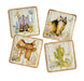 Rosewood Ranch Canape Appetizer Plate Set of 4