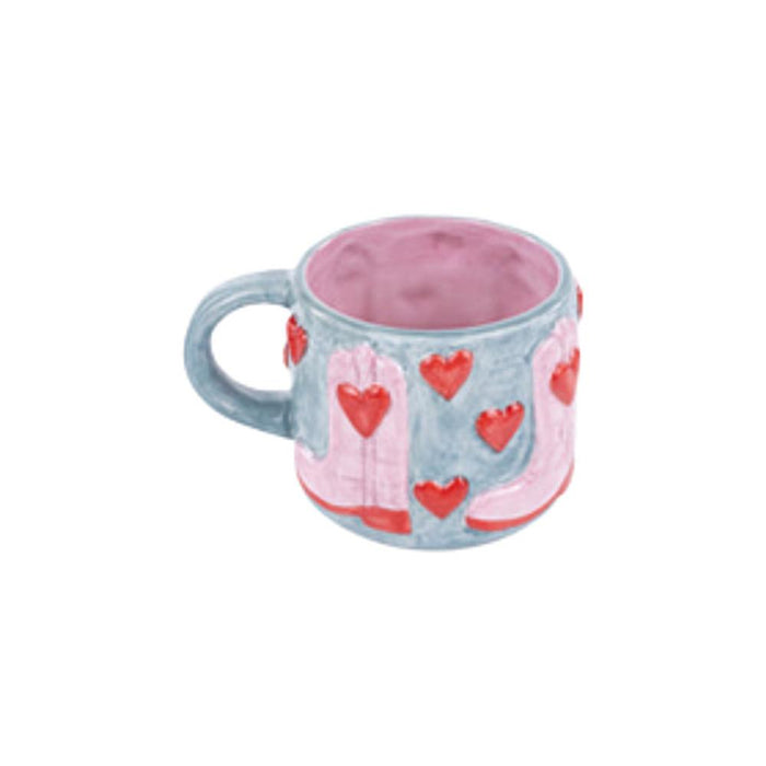Cowboy Boots And Hearts Mug