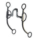 Dotted Black Steel Shank Spoon Bit