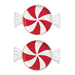 Red Candy Tidbit Plate