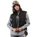 Women's Black Puffer Vest