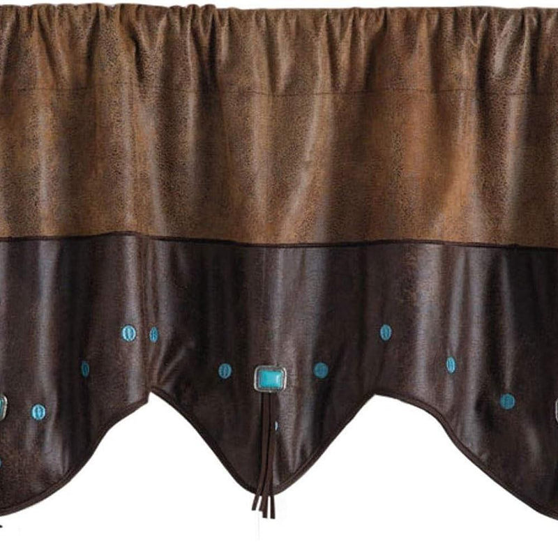 Curved Corner Studded Valance
