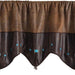 Curved Corner Studded Valance