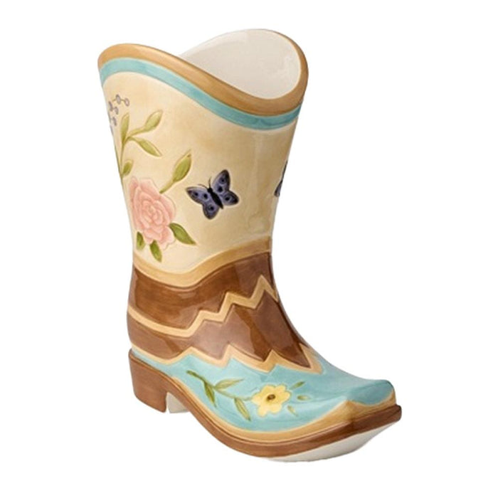 Rosewood Ranch Boot Vase