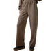 Women's Mocha Wide Leg Casual Pants