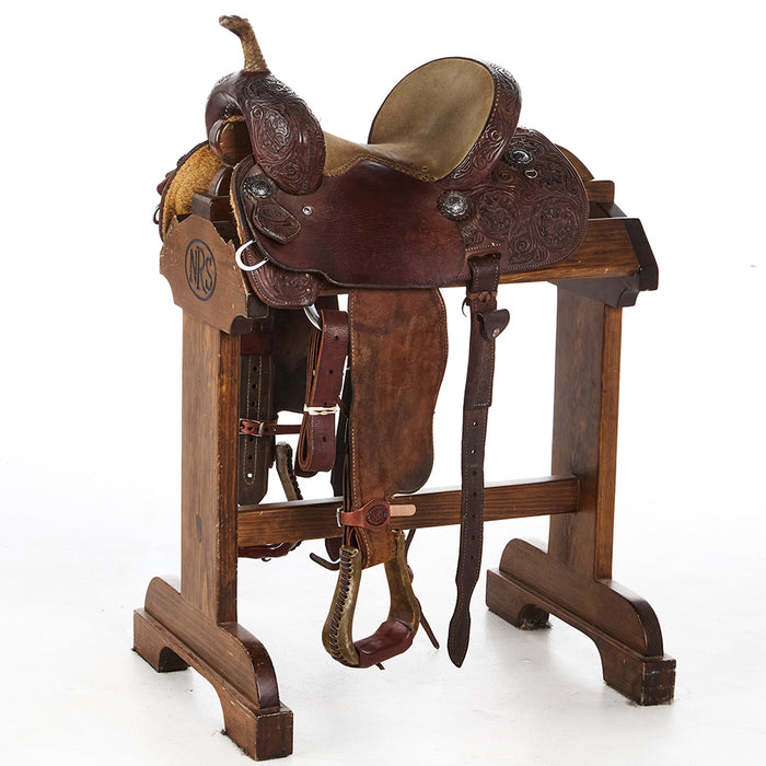 Used 13in Youth Barrel Saddle