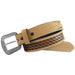 Boy's Basket Weave Tooled Leather Belt