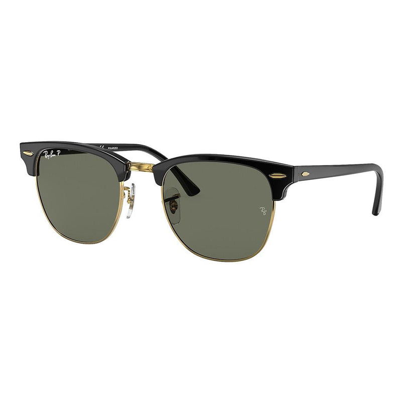 Black & Green Clubmaster Classic Sunglasses
