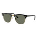 Black & Green Clubmaster Classic Sunglasses