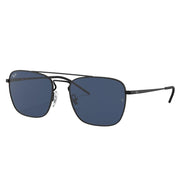 Black & Blue Metal Man Sunglasses