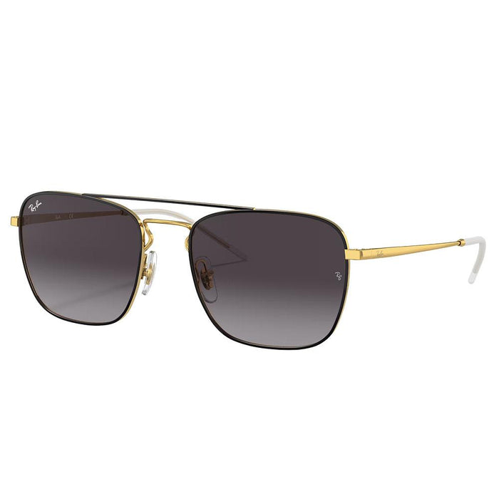 Black & Gold Metal Man Sunglasses