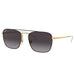 Black & Gold Metal Man Sunglasses