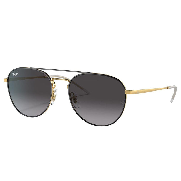 Black & Gold Metal Arista Woman Sunglasses