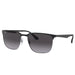 Black, Silver, & Grey Arista Sunglasses