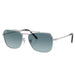 Silver, Blue, & Grey Caravan Sunglasses