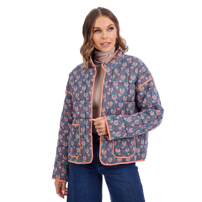 Women's Cher Block Print Jacket