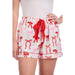 Women's Bow Holiday PJ Shorts