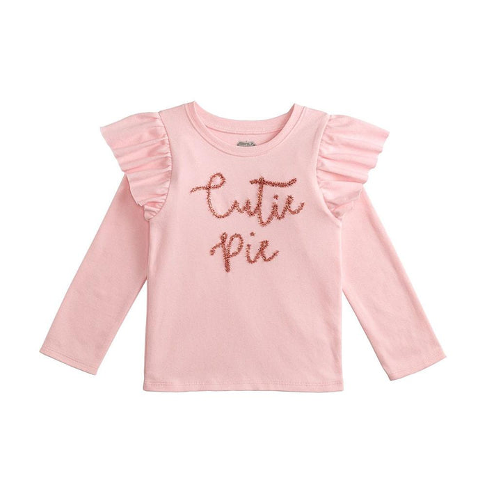 Girl's Pink Pumpkin Pie Tee Shirt