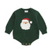 Boy's Green Santa Sweater Bubble