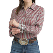 Women's Red Stripe Shirt