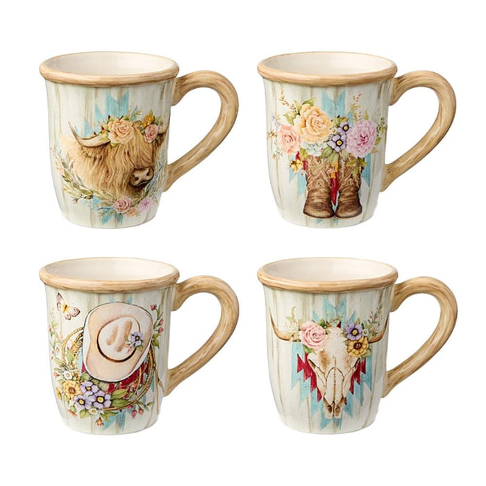 Rosewood Ranch Mug Set of 4