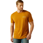 Men's Bone Brown Scorpion Seal Tee Shirt