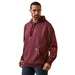 Men's Rebar Marble Brick Arm Logo Hoodie