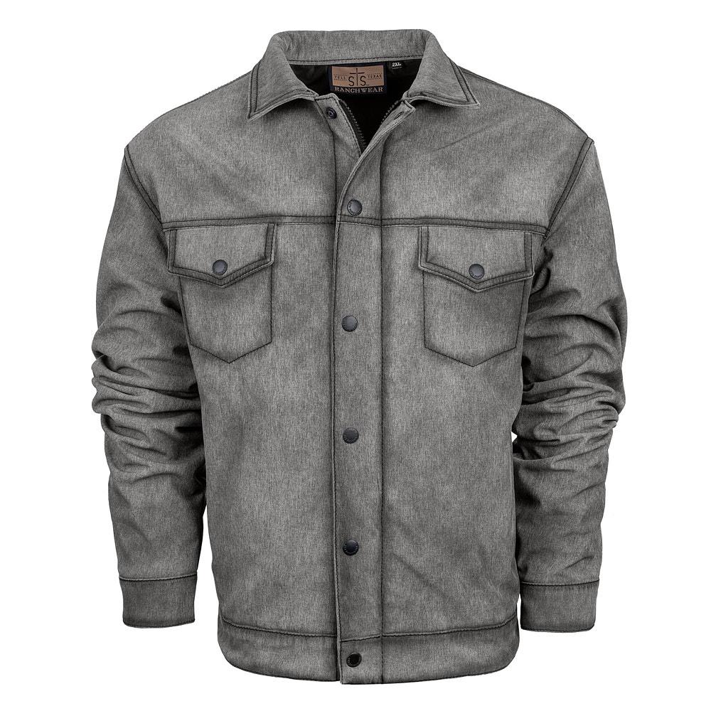 STS Ranchwear Men's Enzyme Grey Brumby Jacket