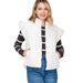 Women's Ivory Ruffle Sleeve Vest