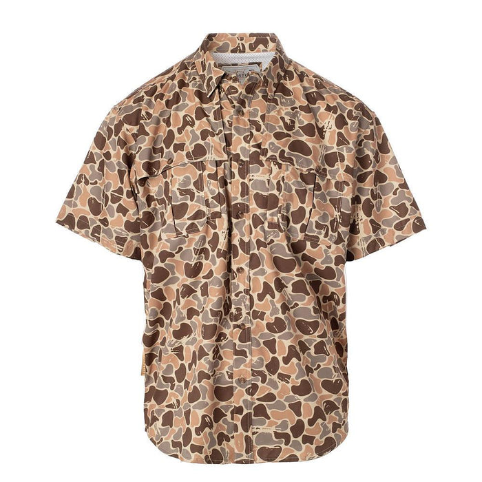 Men's Camo Woodlands Button Shirt